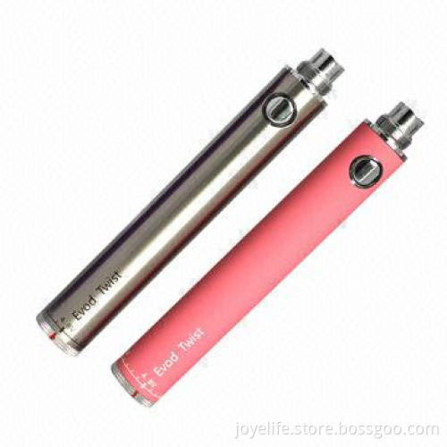 1300mAh Evod twist with many color options